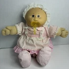Cabbage Patch Kids Preemie With Pacifier 1978-82/Signed/Pink Original Outfit