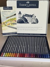 Faber-Castell Goldfaber Aqua Watercolor Pencil Set 48 Colors Tin Box 114648