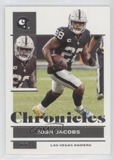 2021 Panini Chronicles Josh Jacobs #63 11um