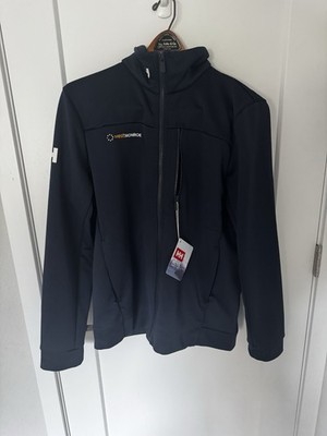 Helly Hansen workwear Men's Full Zip Fleece Jacket Navy Regular Fit Size L NWT