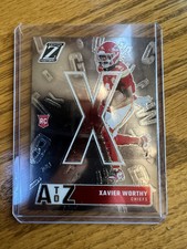 2024 Panini Zenith -  Xavier Worthy #24 (A to Z Insert) BV $5