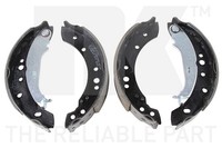 NK Bremsbackensatz 2730761 FüR Mitsubishi Smart Colt Forfour 454 203,2Mm 6 Z31A