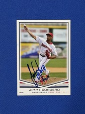 2017 Harrisburg Senators JIMMY CORDERO Signed autograph auto NATIONALS #40 PP