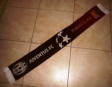 Sciarpa Scarf Bufanda UEFA Champions League Final 2015 Juventus vs Barcelona