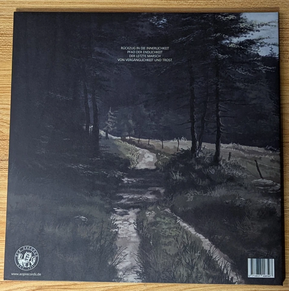 Ellende - Rückzug in die Innerlichkeit (Black Vinyl, EP) - Near Mint (NM or M-) - Bild 2 von 3