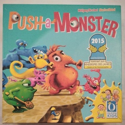 Queen Games 30022: Push-a-Monster [Kinderspiel]. Spiel des Jahres 2015. Achtung: