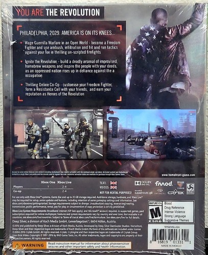 Homefront: The Revolution Steelbook Edition (Microsoft Xbox One) Factory Sealed. - Picture 2 of 3