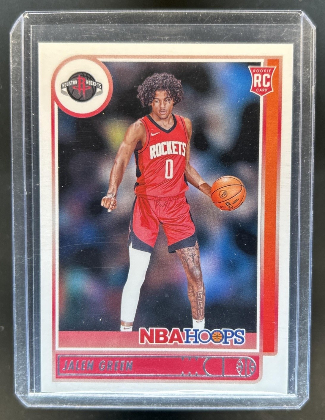 2021-22 Panini Hoops Jalen Green RC Rookie #218 Rockets
