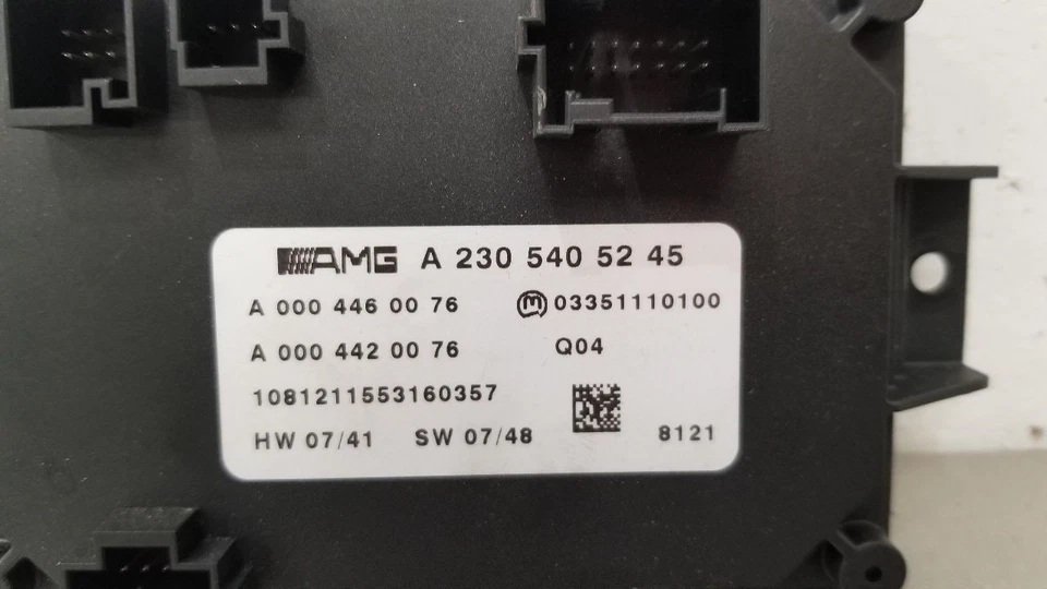 09 MERCEDES BENZ AMG SL63 R230 MÓDULO DE CONTROL DE TRANSMISIÓN 2305405245 Foto 4 de 4