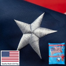 US American Flag 3x5 Quality Made USA Flag Embroidered United States Flag