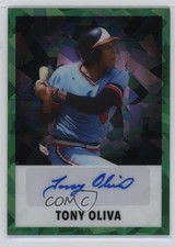 2024 Leaf Collective Green Crystals 4/6 Tony Oliva Wade Boggs Auto HOF 0f55