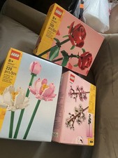 LEGO Botanical Collection Complete Boxed Set Lot