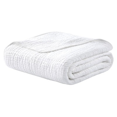Yoofoss Muslin Blanket 100% Organic Cotton Throw Large 50'' x 60'' for Bed Couc...