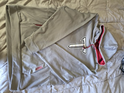 #ad #ad Colosseum Athletics Troy Trojans Pullover Hoodie Men#x27;s Size Xl Gray NWOT $40.00