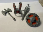 Vintage Original He-Man Harness, shield, sword and ax.  Masters of the Universe