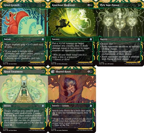 Secrets of Strixhaven Mystical Archive ~mtg~ Set 25 UNC Stock Up Shared Roots - Bild 4 von 6