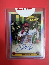 2022 Bowman Chrome It Came To The League Auto #91/99 Jay Allen Cincinnati Reds