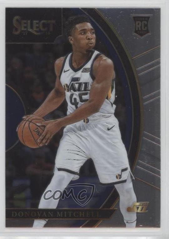 2017-18 Panini Select Concourse Donovan Mitchell #11 0q0m