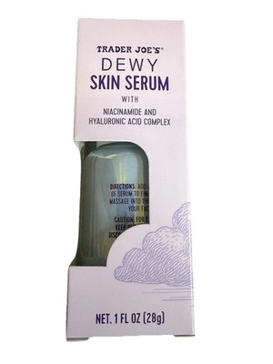 Trader Joe's Dewy Skin Serum with Niacinamide & Hyaluronic Acid 1 fl oz