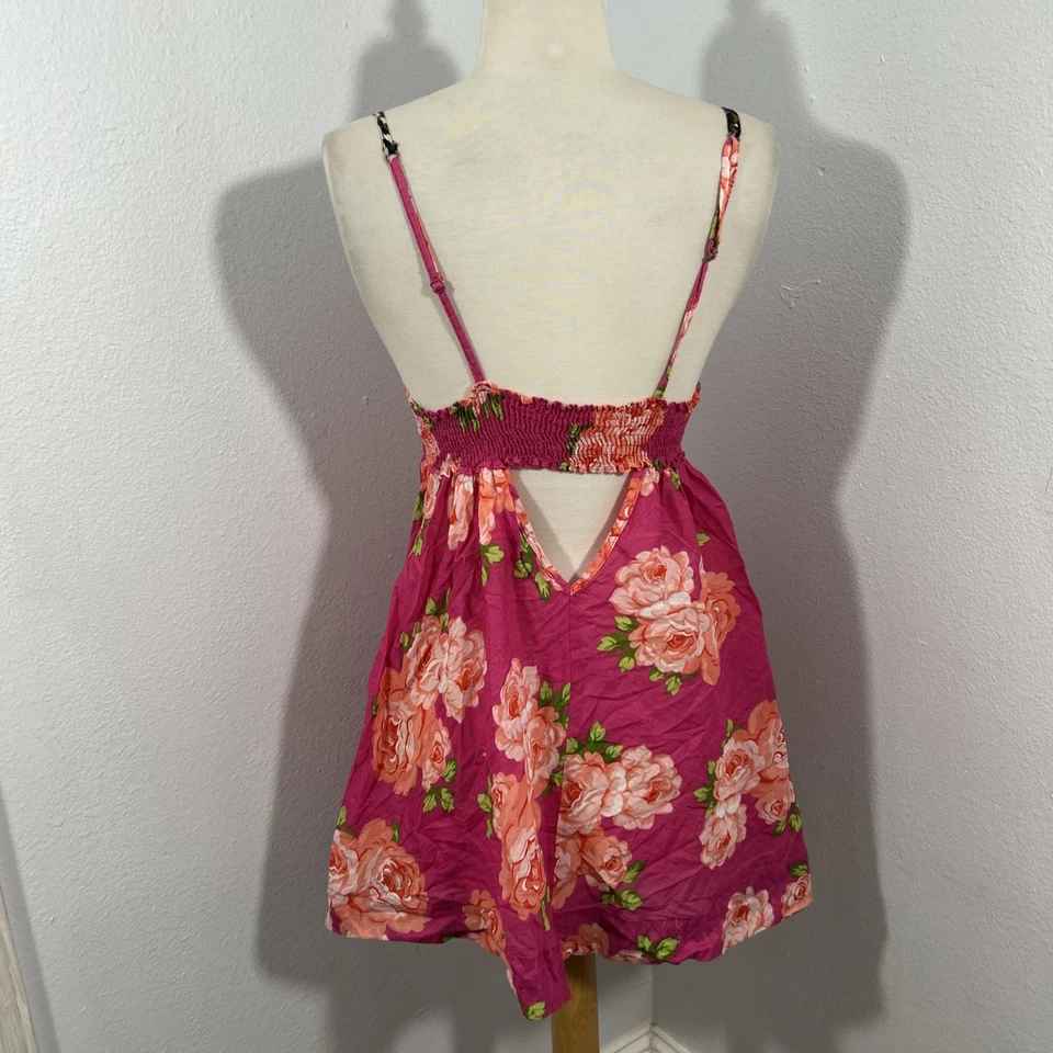 Betsey Johnson Slip Dress Womens M Floral Babydoll Fairy Y2K 90s - Image 4 of 4