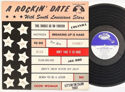 A ROCKIN' DATE WITH SOUTH LOUISIANA STARS Jin Records VA Compilation VG+/VG+
