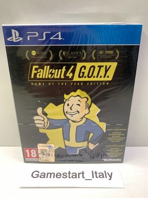 FALLOUT 4 GOTY STEELBOOK EDITION - SONY PS4 - NEW SEALED PAL VERSION NEW