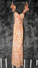 Emprada Long Floral Dress – Size Medium – NWT – Adjustable Straps, Maxi Length
