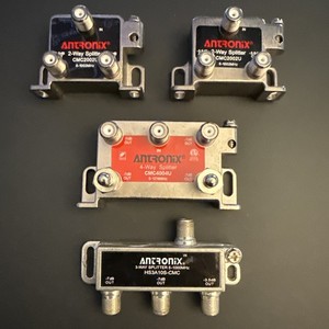 Antronix COAX Splitter Lot 2-3way 5-1002 1-3way 5-1218 1-4way 5-1000
