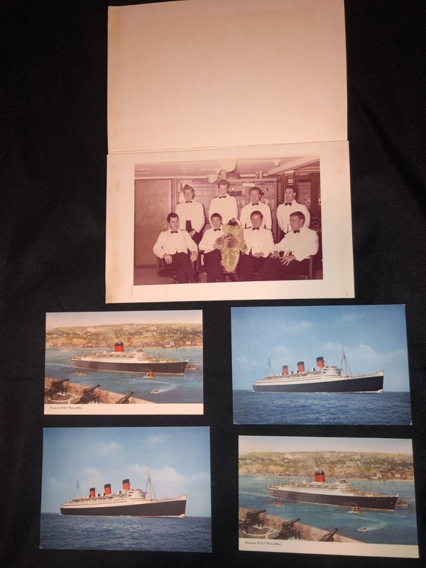 R.M.S QUEEN MARY AND THE R.M.S CARINTHIA   ( NO RESERVE )