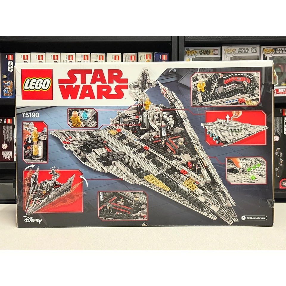 LEGO Star Wars - First Order Star Destroyer (75190) [SEALED/RARE] - Image 2 of 4