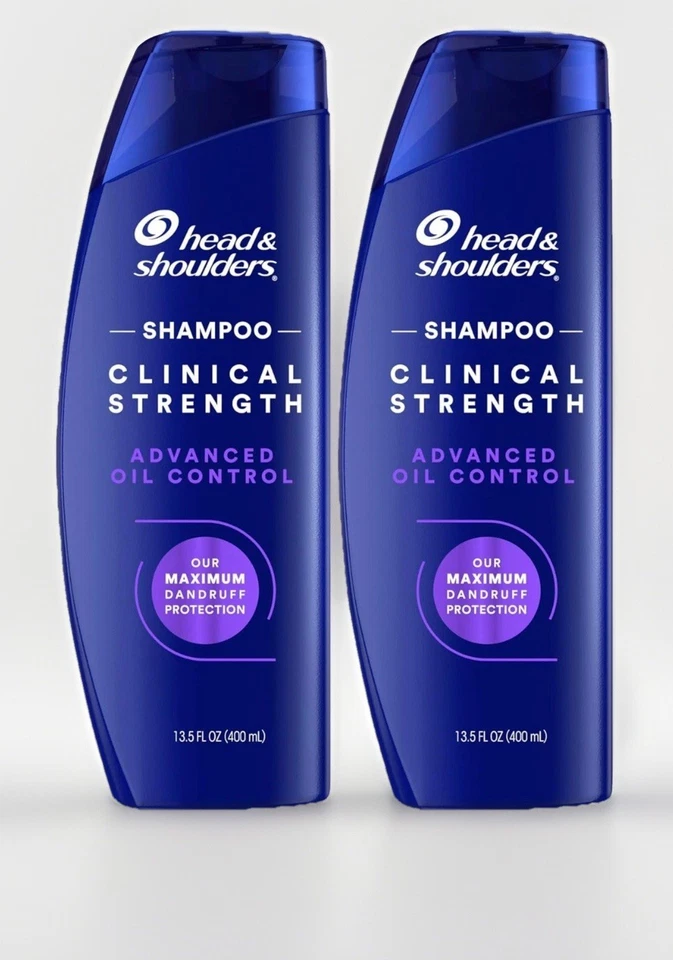 Head & Shoulders Clinical Strength Dandruff Shampoo 13.5 Oz Each. 2 PACK - Image 2 of 4
