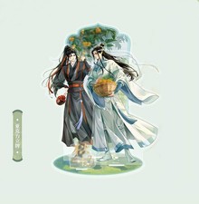 Grandmaster of Demonic Cultivation Wei Wuxian Lan Wangji Acrylic Stand