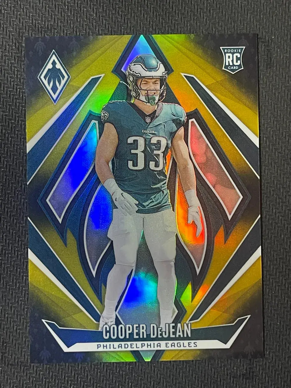 2024 Panini Phoenix Rookies RC Gold Fade #171 Cooper DeJean /125 JP