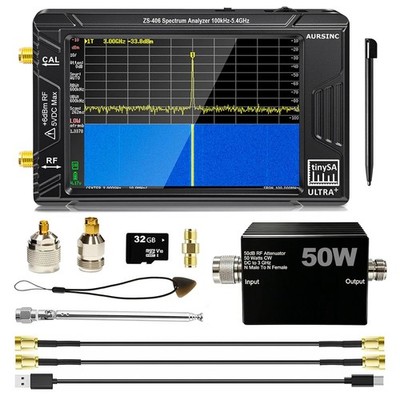 AURSINC TinySA Ultra+ ZS406 Spectrum Analyzer 5.4GHz