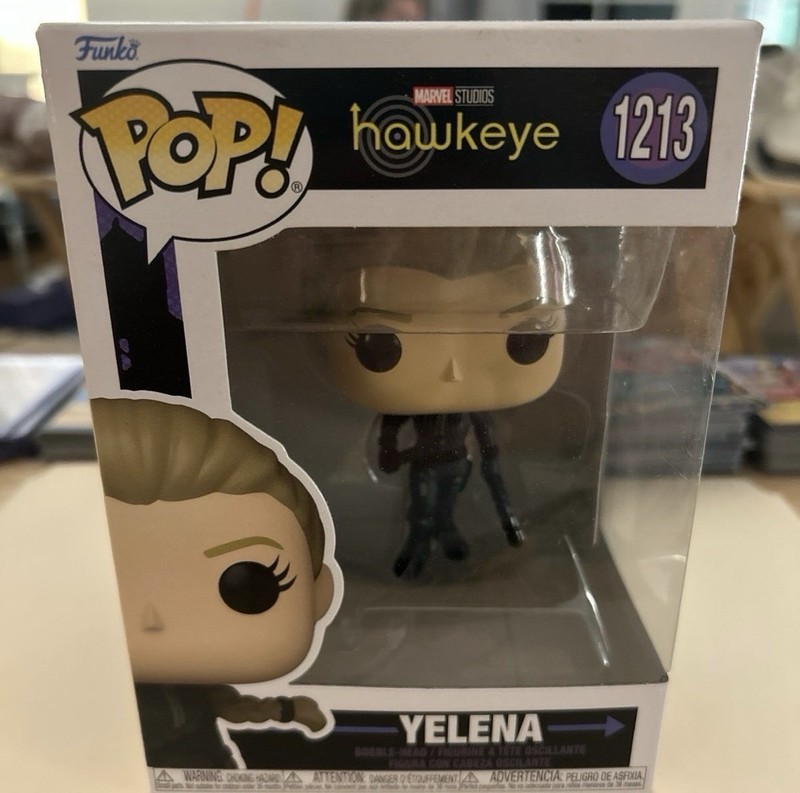 Funko Pop! Marvel Hawkeye Yelena Vinyl Figure #1213 Standard Size 2022