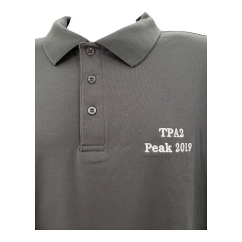 Polo gris mezcla poliéster Amazon TPA2 Peak 2019 talla 3XL Foto 2 de 4