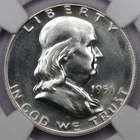 1951 50c Franklin Half Dollar - NGC PF 61 CAC