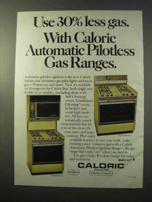 Caloric Rsp396 1977 Caloric Model RSP 369 and RSP 399 Gas Ranges Ad | eBay
