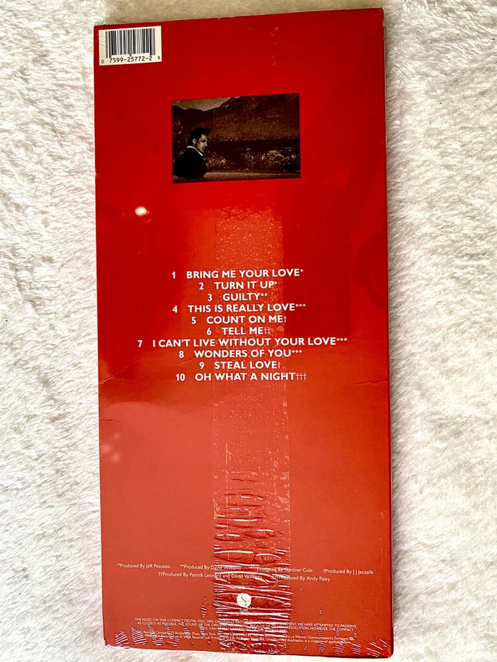 NICK KAMEN DEBUT CD MADONNA PRODUCED SEALED LONGBOX PROMO SIRE US TURN IT UP LP - Image 4 of 4