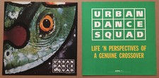 URBAN DANCE SQUAD Rare 1991 Set 2 DOUBLE SIDED PROMO POSTER FLAT 4 life CD MINT
