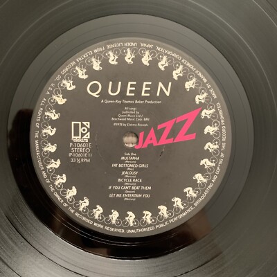 QUEEN JAZZ P-10601 E First Press Japan VINYL LP 1978 | eBay