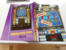 4-seitiger Flyer für Playmont Geldspieler Video Star