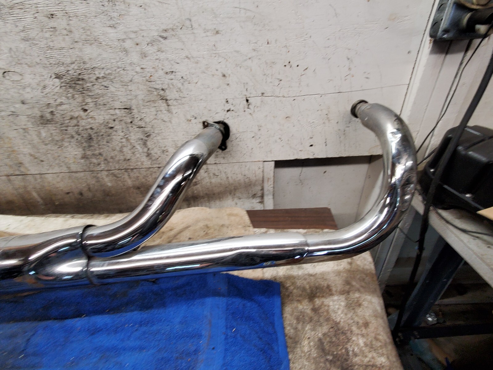 2003 Honda Shadow VT 750 VT750 ACE Exhaust OEM Exhaust Pipe Dented eBay