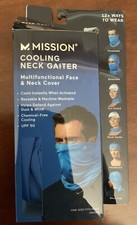 NWT Mission Cooling Neck Gaiter Royal Blue