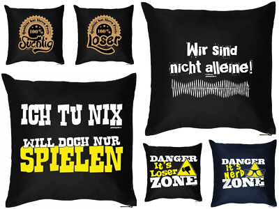 Cooles Sofakissen Jugendzimmer  Lustige Sprüche Kissen Nerds Computer Freaks