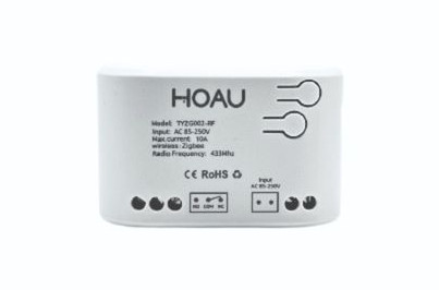 Modulo Relè Smart Zigbee HOAU Contatto Pulito Universale