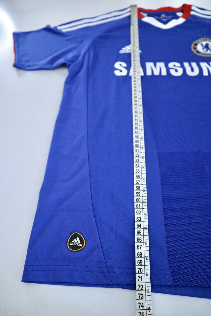 CHELSEA FC 2010/11 Anelka Adidas Home Football Shirt 16 XS CHELSEA FC 2010/11 Anelka Adidas Home Football Shirt 16 XS