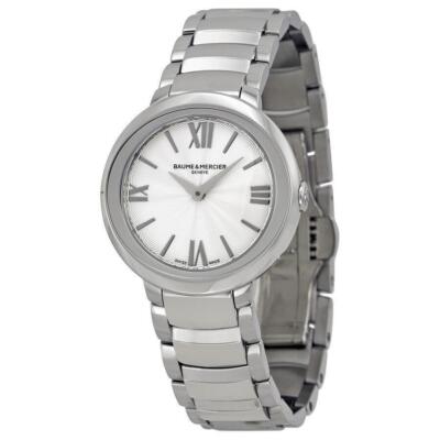 Baume & Mercier Promesse Silver Dial Ladies Watch - MOA10157 