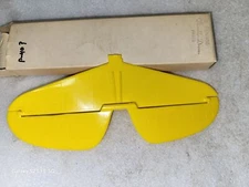 NOS Cox P-40 Airplane Yellow Stabilizer 