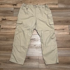 Men's 5.11 Tactical Taclite Pro Cargo Pants SIZE 42x32 Beige Ripstop 74273